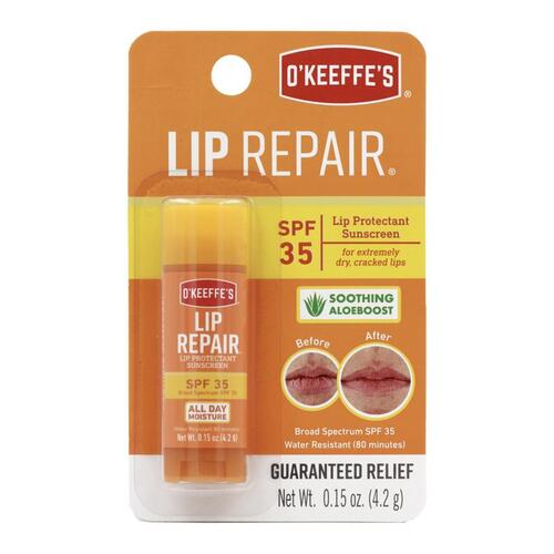 Lip Balm O'Keeffe's Lip Repair No Scent 0.15 oz - pack of 6