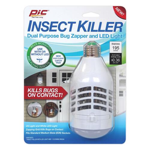 Electric Insect Killer Replacement Bulb Indoor and Outdoor 855 sq ft 9 W