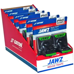 JT Eaton JAWZ Pro Series Foot-Hold Snap Trap For Mice 2 pk