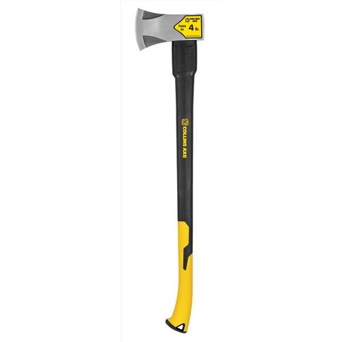 Axe 4 lb Single Bit Splitting 35" Fiberglass Handle Black/Yellow