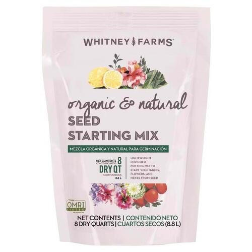 Whitney Farms 10101-75001 Seed Starting Mix, 8 qt