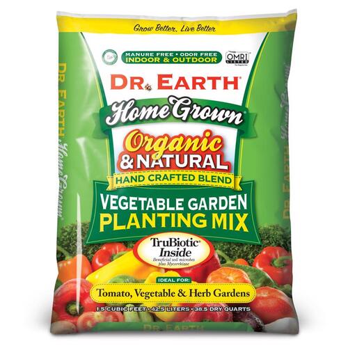 Dr. Earth 806 Potting Mix Home Grown Organic Plant and Vegetable 1.5 cu ft