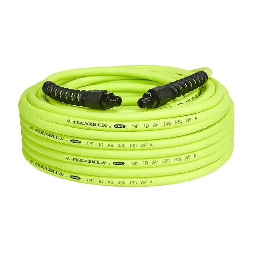 Air Hose Pro 100 ft. L X 1/4" D Hybrid Polymer 300 psi Zilla Green Zilla Green