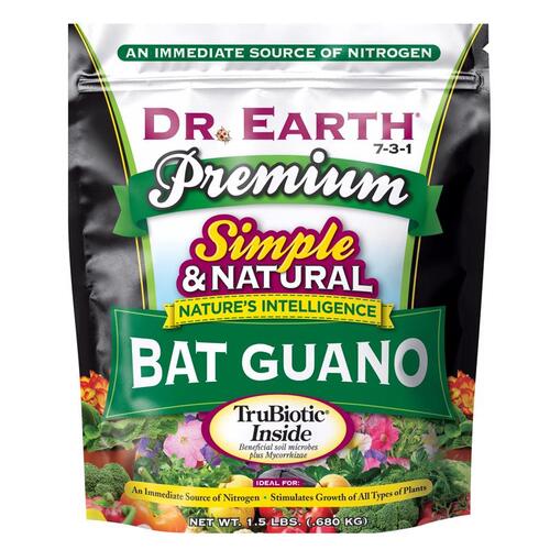 Bat Guano Pure & Natural Organic Granules 1.5 lb