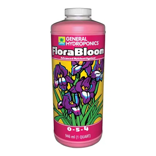 General Hydroponics HGC718987 Nutrient System FloraBloom Liquid 1 qt