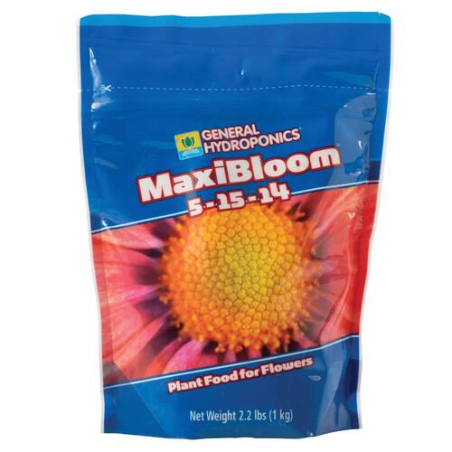 General Hydroponics 7638075 Plant Food For Flowers MaxiBloom 2.2 lb