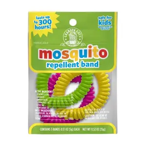 BuggyBands Insect Repellent Wristband Wrist Band For Mosquitoes/Other Flying Insects