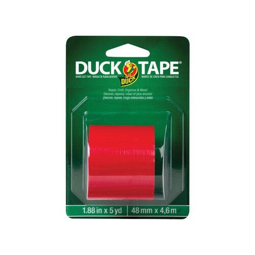 Duct Tape 1.88" W X 5 yd L Red Solid Red