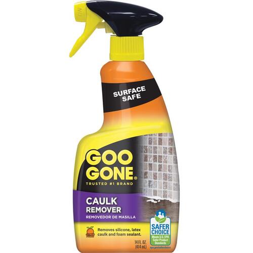 Goo Gone 2066A Caulk Remover, Gel, Orange Lime, Clear, 14 oz