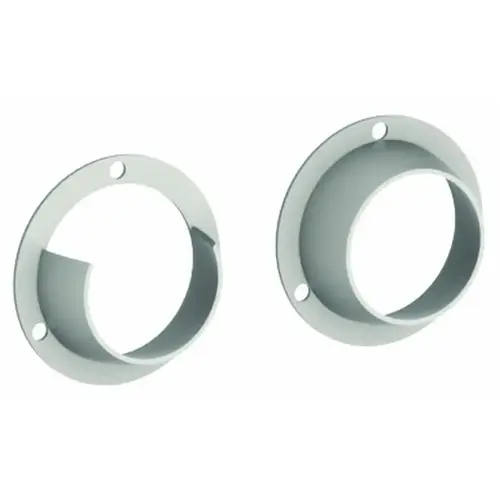 6793 Steel Closet Pole Sockets Zinc Finish