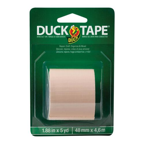 Duct Tape 1.88" W X 5 yd L Beige Solid Beige