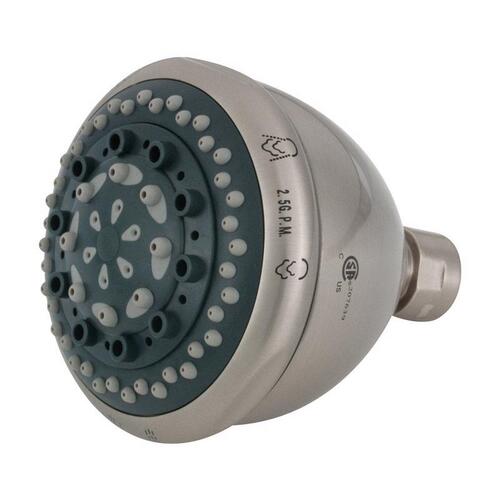 Whedon FP78C Showerhead Rainbo Massage Brushed Nickel 7 settings 2.5 gpm Brushed Nickel