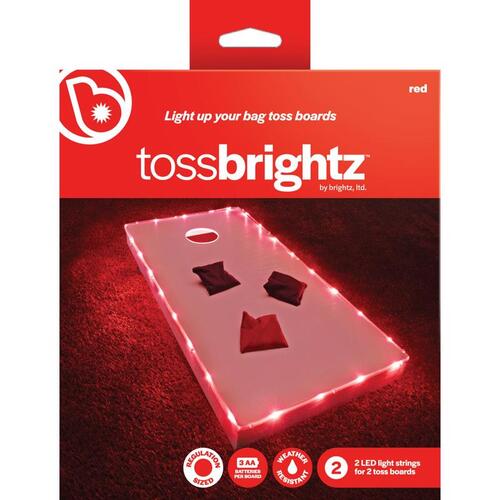 LED Lighting Kit Bean Bag Game ABS Plastics/Polyurethane/Electronics Red