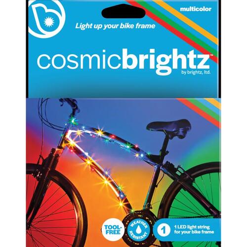 LED Bicycle Light Kit bike lights ABS Plastic Multicolored