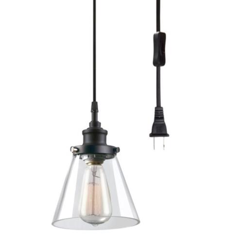 LED Ceiling Light Fixture Jackson 1 lights Matte Black