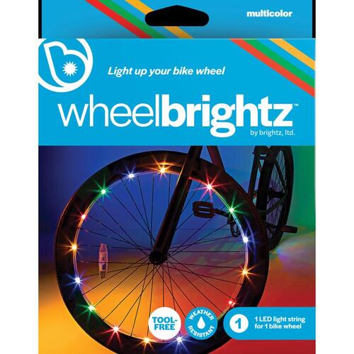 Brightz L2439 LED Bicycle Light Kit bike lights ABS Plastic/Polyurethane Multicolored