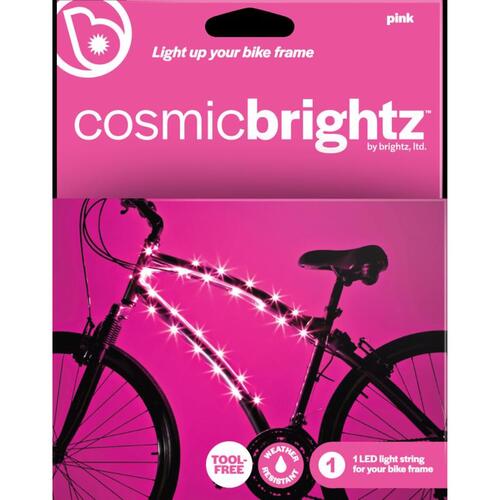 Brightz L2477 LED Bicycle Light Kit bike lights ABS Plastics Pink
