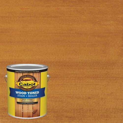 Cabot 140.0003004.007-XCP4 140.000.007 Deck and Siding Stain, Heartwood, Liquid, 1 gal - pack of 4