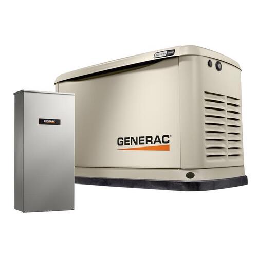 Generator Guardian 240 V Natural Gas or Propane Home Standby Gray