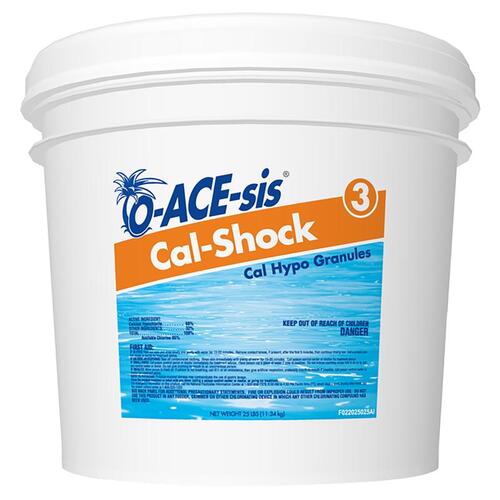 O-ACE-sis F022025025AI Cal-Shock Granule 25 lb