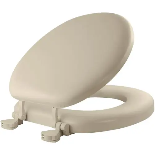 Mayfair by Bemis 15EC 006 Round Closed Front Premium Soft Bone Toilet Seat