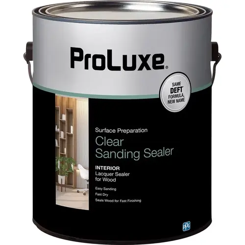 Sanding Sealer, Clear, Liquid, 1 gal