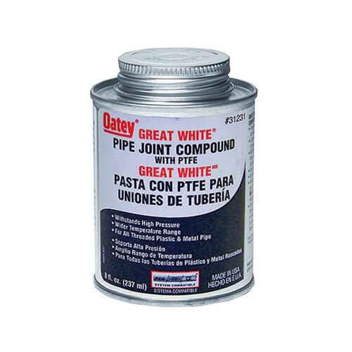 National Brand Alternative 31232 Oatey 16 oz. Great White Pipe Joint Compound with PTFE