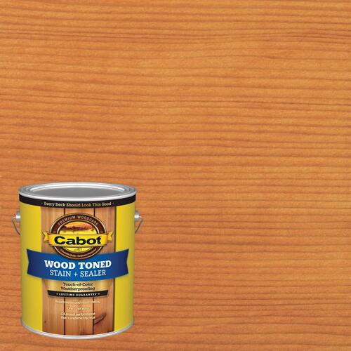 Cabot 140.0003005.007-XCP4 3000 Series 140.000.007 Deck and Siding Stain, Pacific Redwood, 1 gal - pack of 4