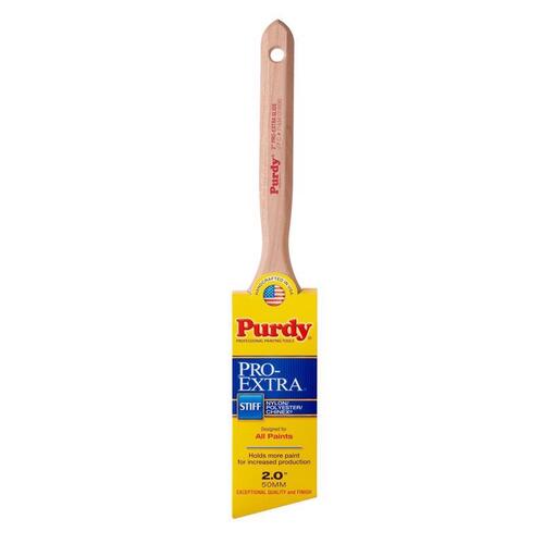 Trim Paint Brush Pro-Extra Glide 2" Stiff Angle