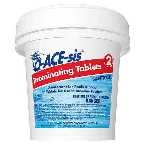 O-ACE-sis TF038004032OAC Brominating Chemicals Tablet 4 lb
