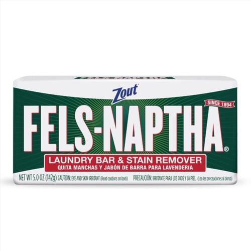 Laundry Stain Remover Fels-Naptha Fresh Scent Bar 5 oz - pack of 24