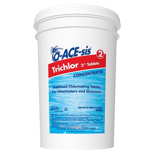 O-ACE-sis TF008050050OAC Chlorinating Sanitizer Tablet 50 lb