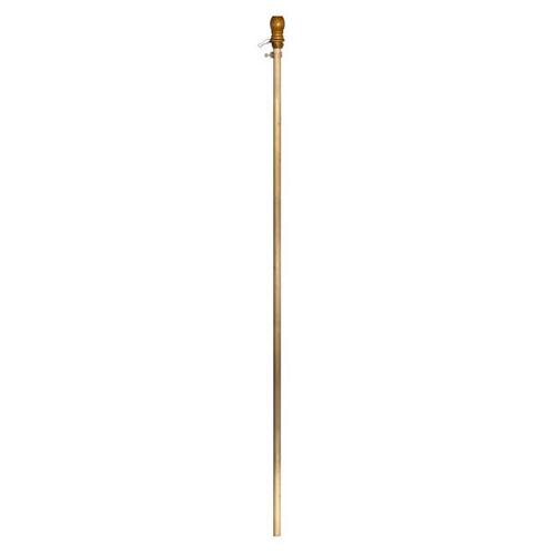 Valley Forge 60705 Flag Pole, 1 in Dia, Wood, Blonde