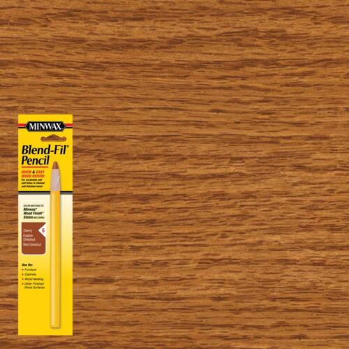Minwax 110066666 BlendFil Wood Filler Pencil, Solid, Cherry/English