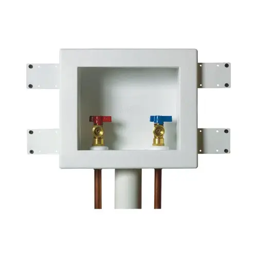 Oatey 38529 Outlet Box Washing Machine White