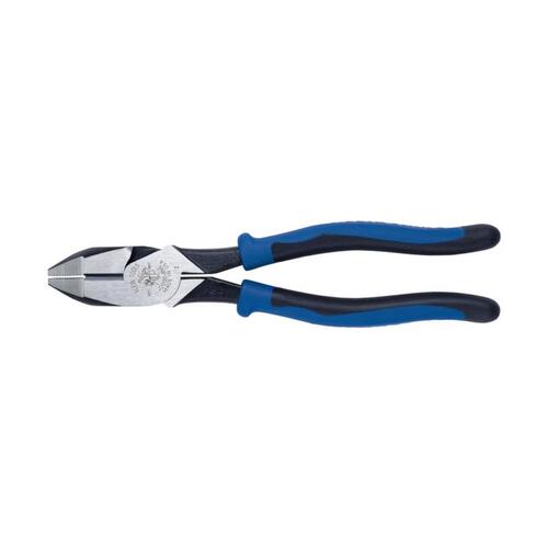 Journeyman Diagonal Pliers 9" Plastic/Steel Flush Black/Blue