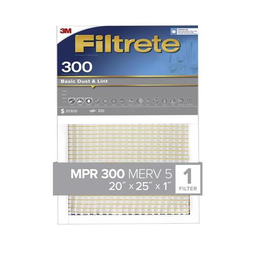 FILTER AIR DUST&LINT 20X25X1IN - pack of 6