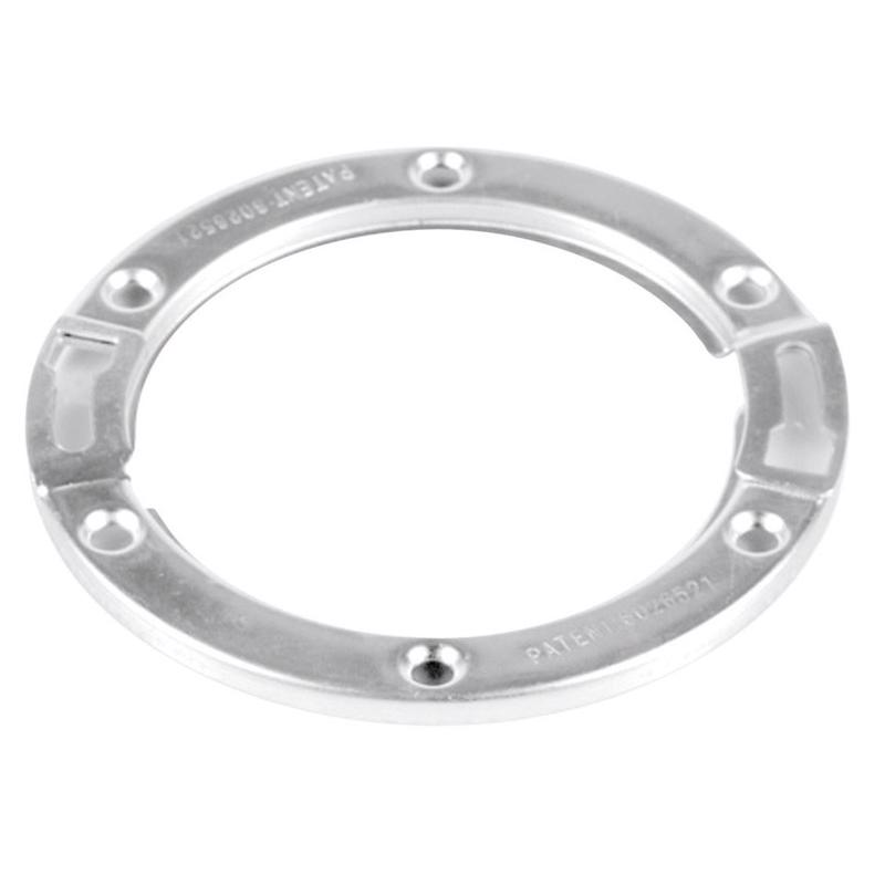 Oatey 427772 Metal Adjustable Replacement Flange Ring Stainless Steel