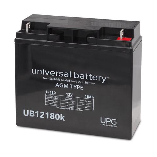 UPG 86447-XCP2 Lead Acid Battery UB12180 18 - pack of 2