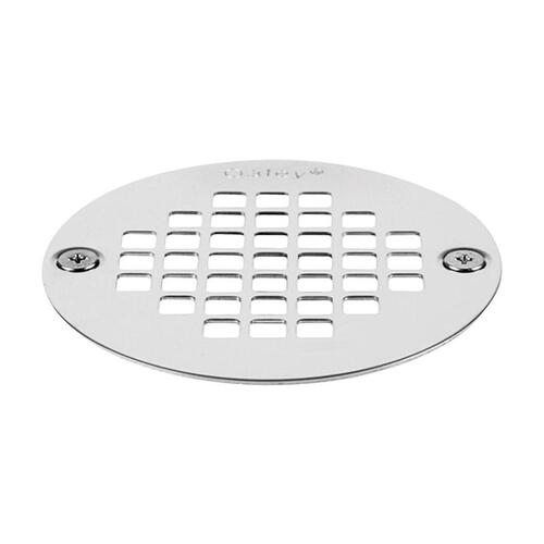 Screw-Tite Strainer, Stainless Steel, For: 4 in Snap in Drains and 2 in or 3 in General-Purpose Drains