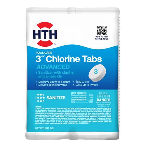 Chlorinating Chemicals Pool Care Tablet 6 oz