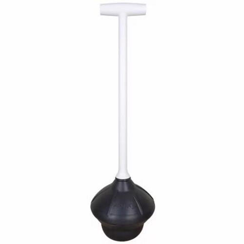 Toilet Plunger, 6 in Cup, T-Handle Handle
