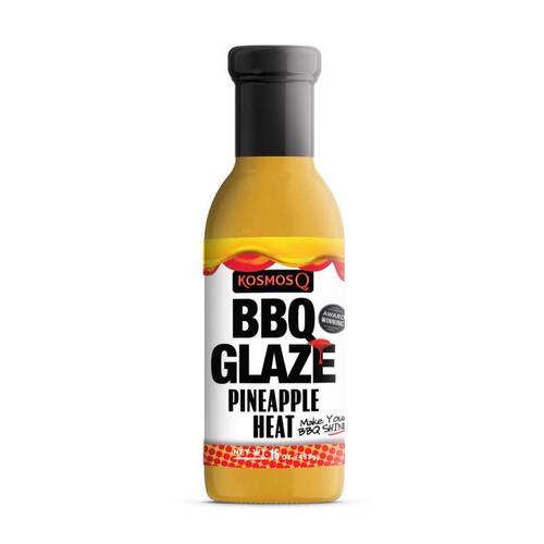 BBQ Sauce Rib Glaze Pineapple Heat 15.5 oz