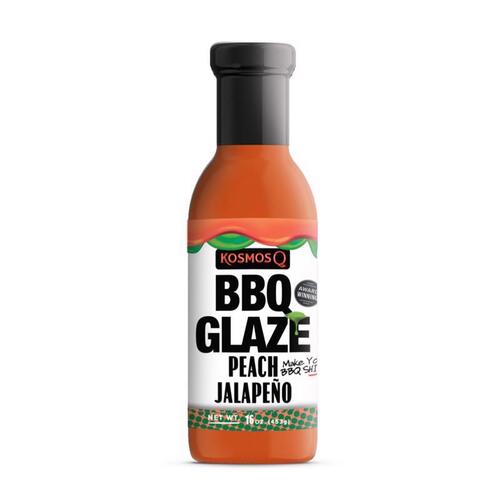 BBQ Sauce Rib Glaze Peach Jalapeno 15.5 oz