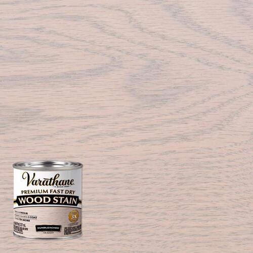 Fast Dry Wood Stain Premium Sun Bleached Oil-Based 0.5 pt Sun Bleached