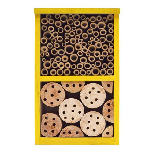 Bee House Nature's Way Better Gardens Yellow - pack of 4