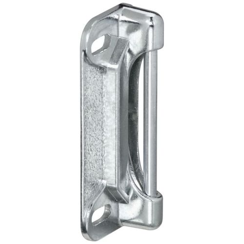 National Hardware Replacement Strike Plate S748-330 Clear Coated Aluminum Finish