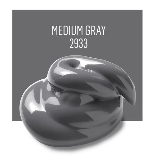 Hobby Paint FolkArt Satin Medium Gray 2 oz Medium Gray - pack of 3