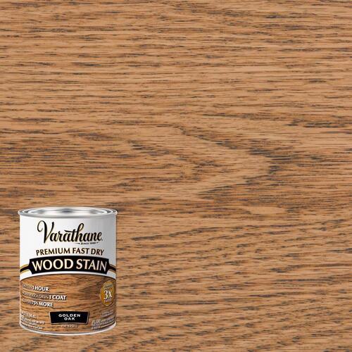 Wood Stain, Golden Oak, Liquid, 1 qt, Can - pack of 2