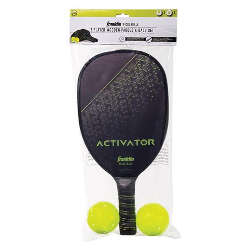 WOOD PADDLE & X40 PCKLEBALL ST - pack of 6